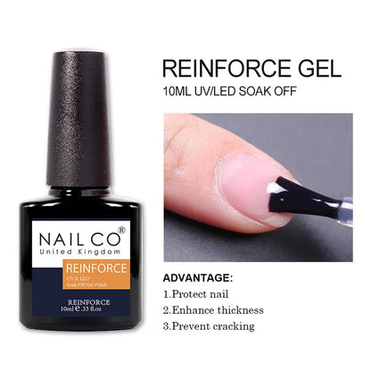 NAILCO 15ml Gel Nail Polish Nude Pink Gellak Color Series Gel Lacquer Set For Nails Glitter UV Nail Art LED Flower Gel Varnishes