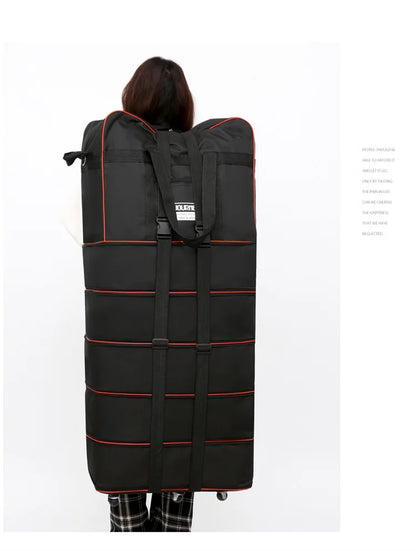 Folding Travel Bag Suitcase Spinner Wheel Abroad 158 Air Consignment Large Capacity Telescopic Duffle Bag