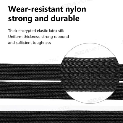 BLALION Motorcycle Luggage Strap Universal Elastic Suitcase with Safety Hook-Versatile Helmet Mesh Gear Transport Durable Sleek