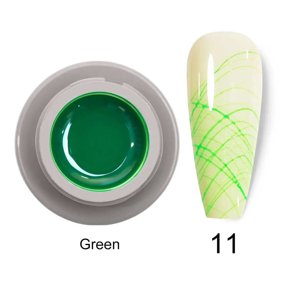 Venalisa 8ml UV LED Nail Art Gel Professional Nail Paint Polish Lacquer Emboss Liner Spider Gels for Perfect Manicure