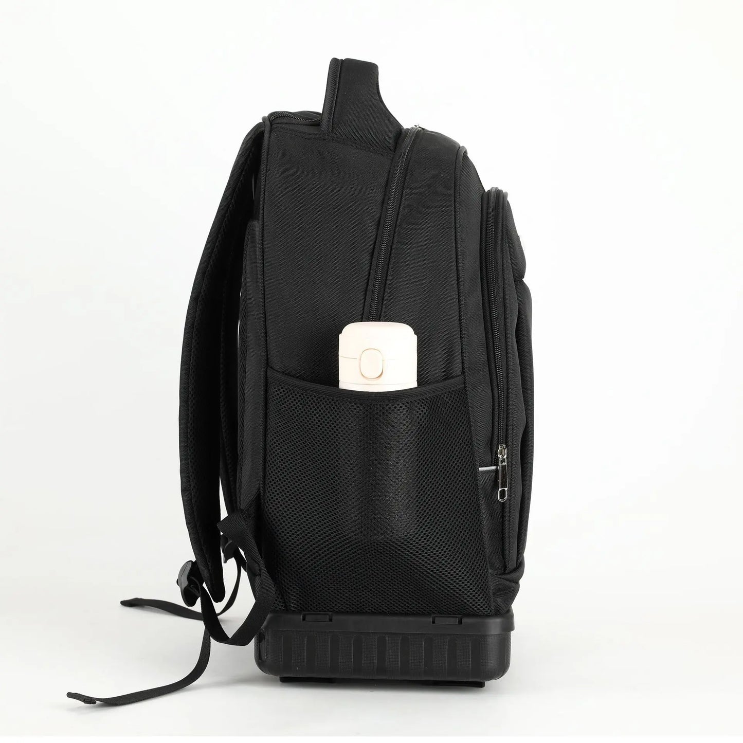 Men Travel Trolley Backpack Rolling Luggage Backpack Trolley Bag with Wheels Business Wheeled Backpack Cabin Carry on Luggage
