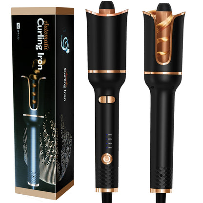 Auto Rotating Hair Curler Air Curler Spin Curl Ceramic Curling Iron Automatic Curling Wand Electric Hair Waver Iron Styler