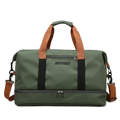 Travel Gym Bag Short-distance Luggage Portable Fitness Bags Shoulder Crossbody Chest Bag Handbags Duffle Carry-On Weekender Bag