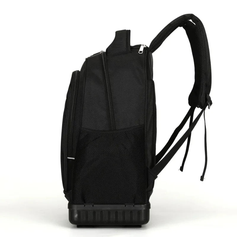 Men Travel Trolley Backpack Rolling Luggage Backpack Trolley Bag with Wheels Business Wheeled Backpack Cabin Carry on Luggage