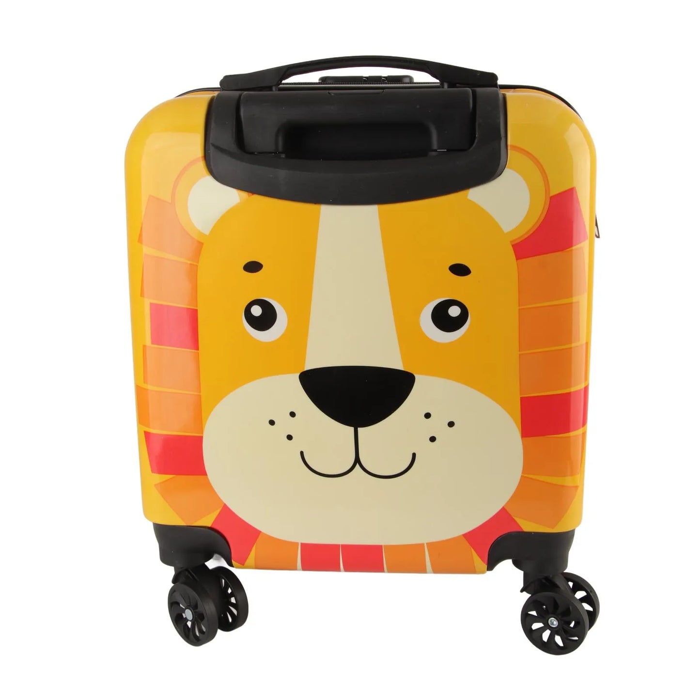 Kids Spinner Luggage 360 Degree Rotation Unisex Trolley Case Toddler Suitcase with Compartment Bag for Travel