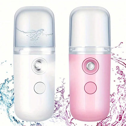 Mini Facial Steamer Spray Mister USB Humidifier Moisturizing Skincare Face Beauty Tool For Women