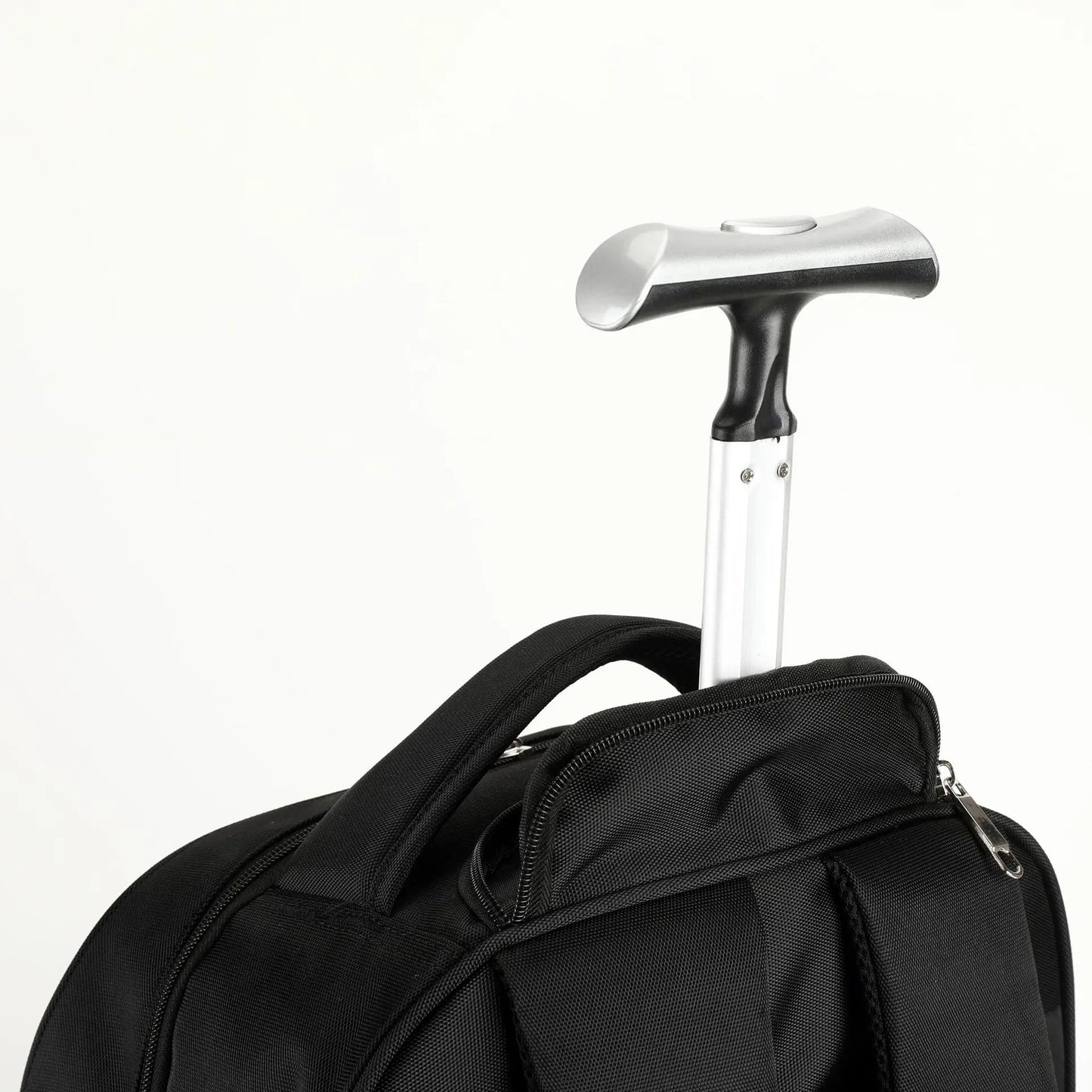 Men Travel Trolley Backpack Rolling Luggage Backpack Trolley Bag with Wheels Business Wheeled Backpack Cabin Carry on Luggage