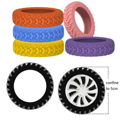 8PCS Luggage Wheels Protector Silicone Wheels Caster Shoes Travel Luggage Suitcase Reduce Noise Wheels Guard Cover Accessories