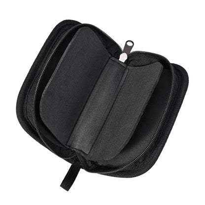 Spoon Spinner Fly Fishing Lures Bag Baits Storage Carrying Case Lure Storage Wallet With Zipper Nylon Green Cloth Tackle Bag