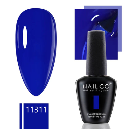 NAILCO 15ml Gel Nail Polish Nude Pink Gellak Color Series Gel Lacquer Set For Nails Glitter UV Nail Art LED Flower Gel Varnishes