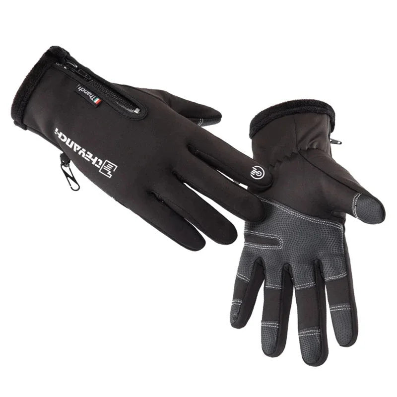 Winter Gloves -40 ℃ Waterproof Thermal Touch Screen Thermal Windproof Warm Gloves Cold Running Riding Sports Hiking Ski Gloves