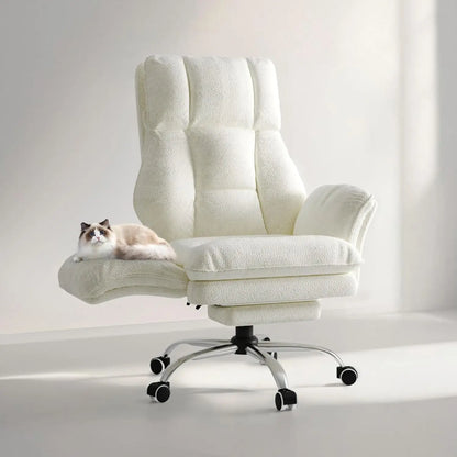 Big and Tall Office Chair, Flip Armrests for Pets & Cross Legged Sitting, Executive Ergonomic Computer Gaming Chair, Customized