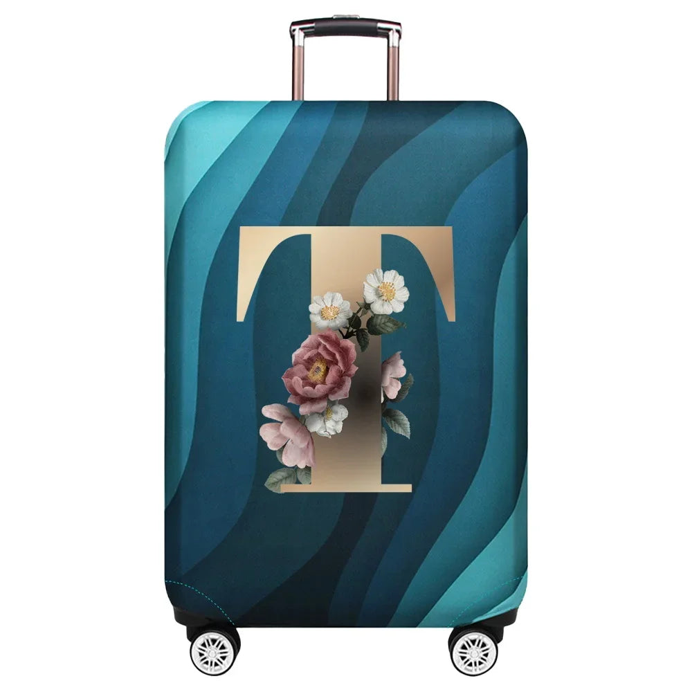 Luggage Protective Cover Dust Cover Anti-Scratch Portable Suitcase Trunk Holders Case Travel Accessories Gold Letter Printing