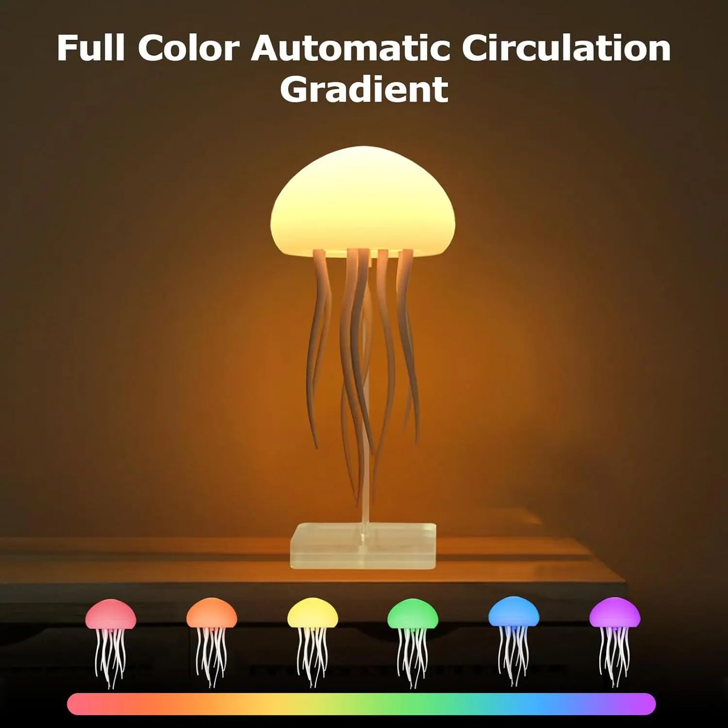 Serene Glow Jellyfish Lamp