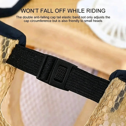 Solar Powered Fan Hat Cooling Baseball Hat Fishing Camping Beach Hats with Solar Fans Summer USB Charging Sun Hats for Men Women