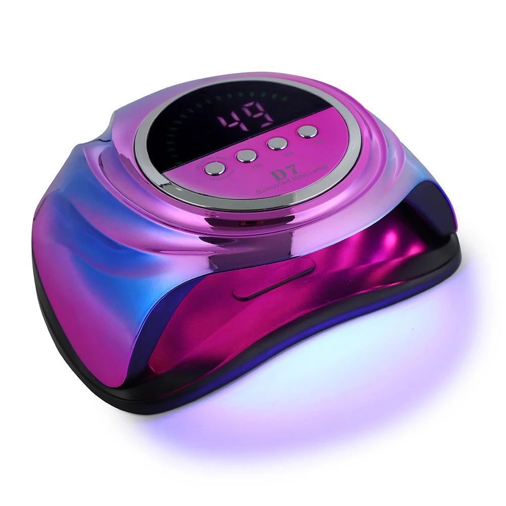 D7 Professional Nail Dryer Lamp For Manicure Powerful UV Gel Nail Lamp 66 LEDs Automatic Sensing Gel Polish Drying Lamp
