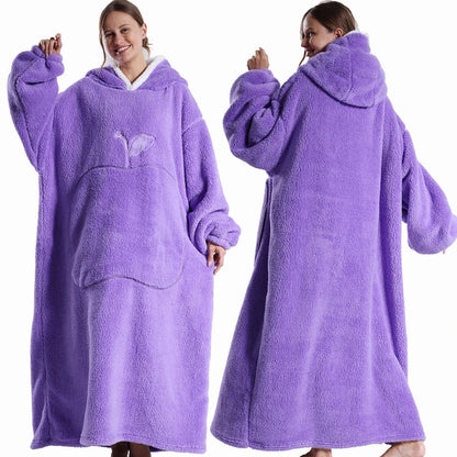 Cozy Wearable Blanket with Sleeves