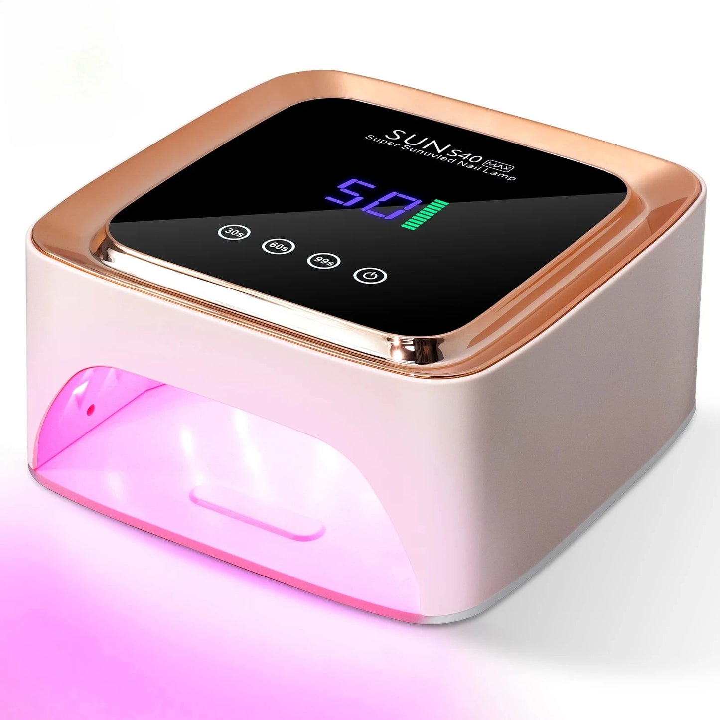 Professional UV LED Nail Lamp 57 LED Light Beads Rechargeable Nail Dryer Quickly Cure All Gel Nail Polish Curing Lamp Tool