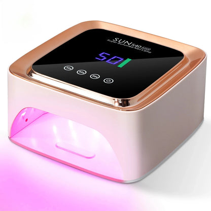 Professional UV LED Nail Lamp 57 LED Light Beads Rechargeable Nail Dryer Quickly Cure All Gel Nail Polish Curing Lamp Tool